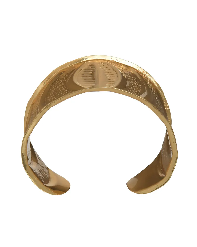 ΒΡΑΧΙΟΛΙ ΣΕ ΧΡΥΣΟ ΧΡΩΜΑ ΜΕ ΣΧΕΔΙΑ (100% BRASS)