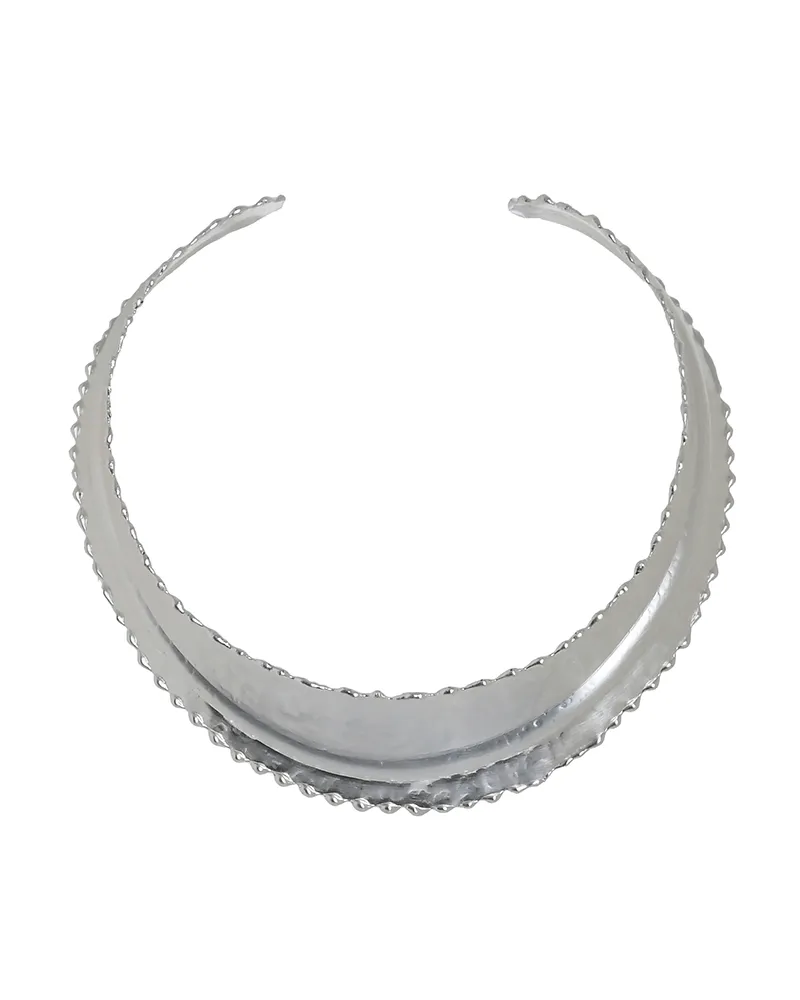 ΚΟΛΙΕ MINIMAL ΣΕ ΑΣΗΜΙ ΧΡΩΜΑ (100% BRASS)