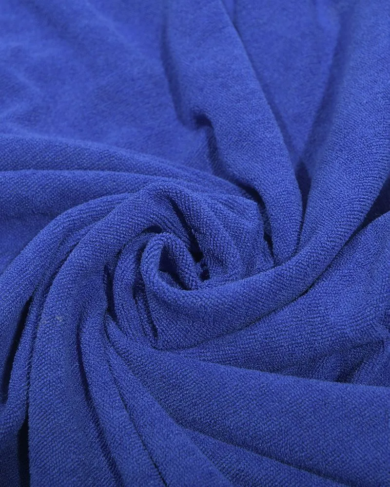 ΠΕΤΣΕΤΑ ΘΑΛΑΣΣΗΣ ΔΙΠΛΗΣ ΟΨΗΣ ΜΠΛΕ/ΛΕΥΚΟ 100X180 (100% COTTON)