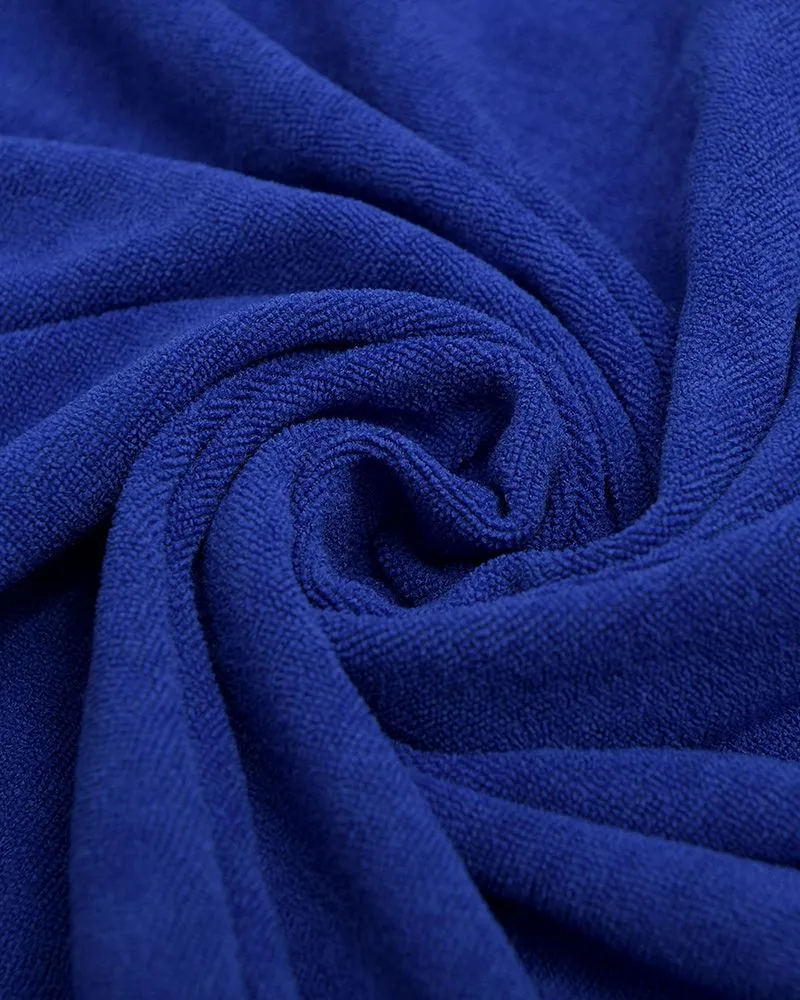 ΠΕΤΣΕΤΑ ΘΑΛΑΣΣΗΣ ΔΙΠΛΗΣ ΟΨΗΣ ΜΠΛΕ/ΛΕΥΚΟ 100X180 (100% COTTON)