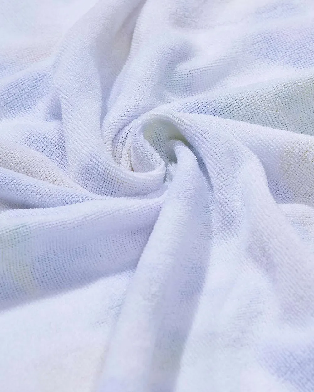 ΠΕΤΣΕΤΑ ΘΑΛΑΣΣΗΣ ΔΙΠΛΗΣ ΟΨΗΣ ΛΕΥΚΗ/ΜΠΛΕ ΜΕ ΛΕΜΟΝΙΑ 100X180 (100% COTTON)