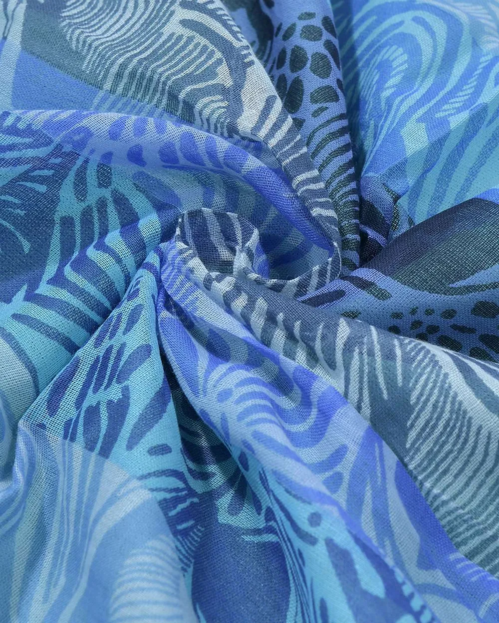 ΠΕΤΣΕΤΑ ΘΑΛΑΣΣΗΣ ΔΙΠΛΗΣ ΟΨΗΣ ΜΠΛΕ/ΤΥΡΚΟΥΑΖ ΜΕ ΚΟΧΥΛΙΑ 100X180 (100% COTTON)