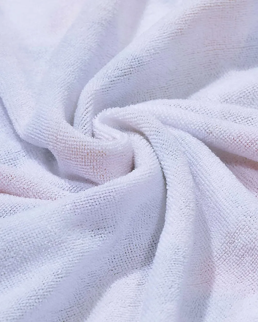 ΠΕΤΣΕΤΑ ΘΑΛΑΣΣΗΣ ΔΙΠΛΗΣ ΟΨΗΣ ΛΕΥΚΗ/ΠΡΑΣΙΝΗ ΜΕ ΠΟΡΤΟΚΑΛΙΑ 100X180 (100% COTTON)