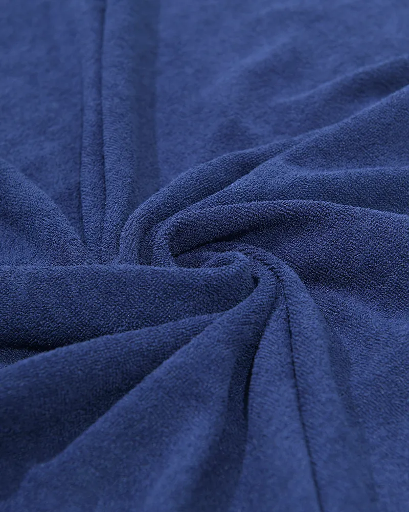 ΠΕΤΣΕΤΑ ΘΑΛΑΣΣΗΣ ΔΙΠΛΗΣ ΟΨΗΣ ΜΠΛΕ 100X180 (50% COTTON 50% POLYESTER)