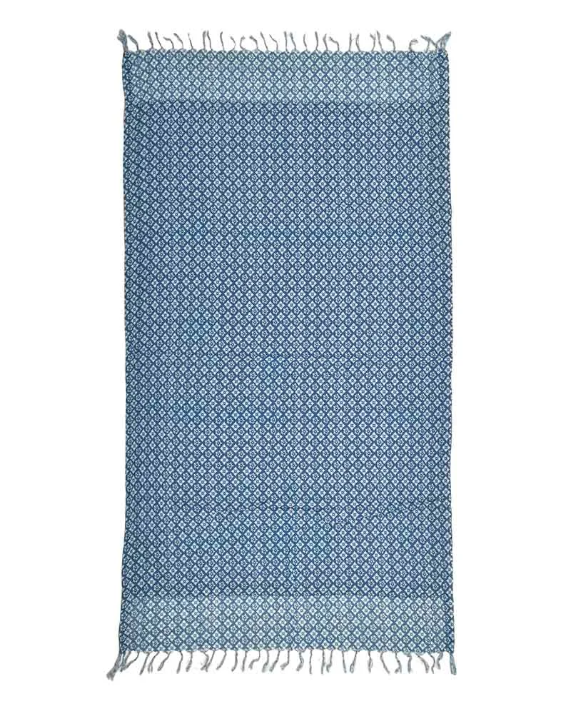 ΠΕΤΣΕΤΑ ΔΙΠΛΗΣ ΟΨΗΣ ΜΠΛΕ ΜΕ ΛΕΥΚΑ ΣΧΕΔΙΑ180Χ100 (100% COTTON) ΠΕΤΣΕΤΑ ΔΙΠΛΗΣ ΟΨΗΣ ΜΠΛΕ ΜΕ ΛΕΥΚΑ ΣΧΕΔΙΑ180Χ100 (100% COTTON)