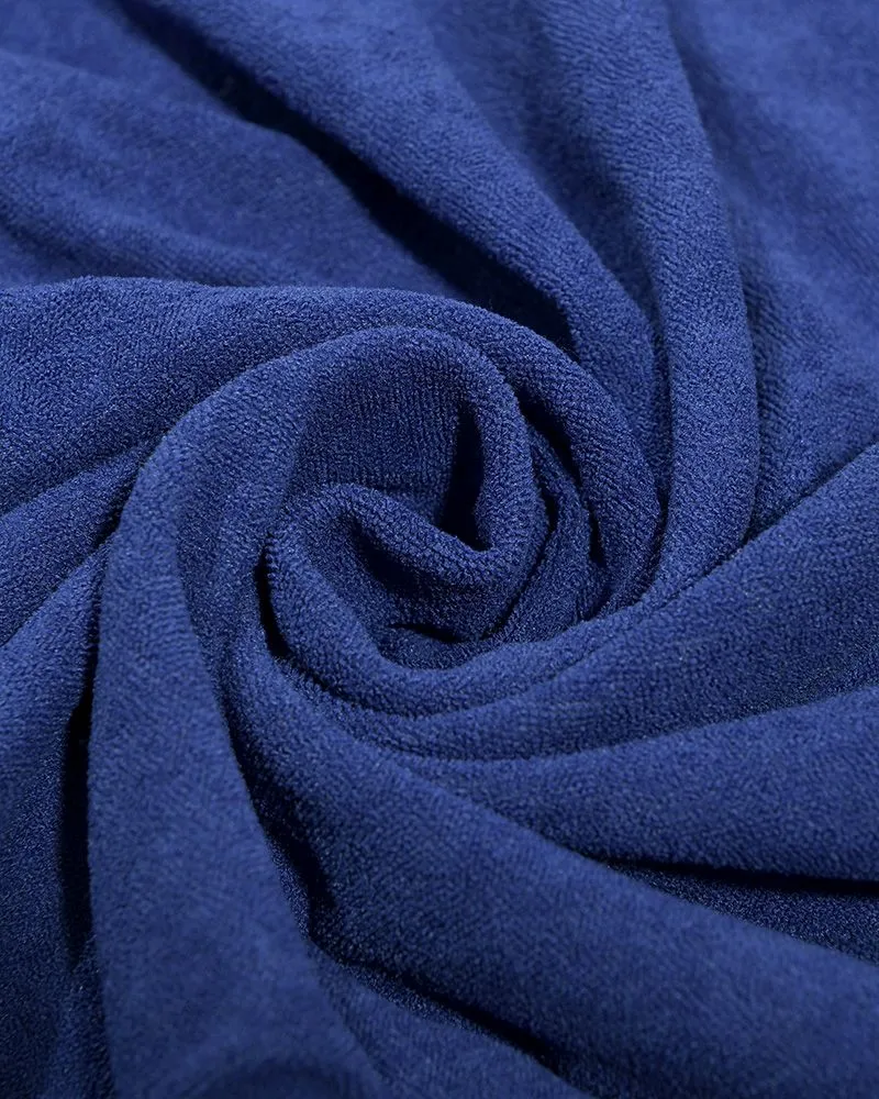 ΠΕΤΣΕΤΑ ΔΙΠΛΗΣ ΟΨΗΣ ΜΠΛΕ/ΛΕΥΚΟ ΜΕ ΚΟΡΑΛΙΑ 180Χ100 (100% COTTON)