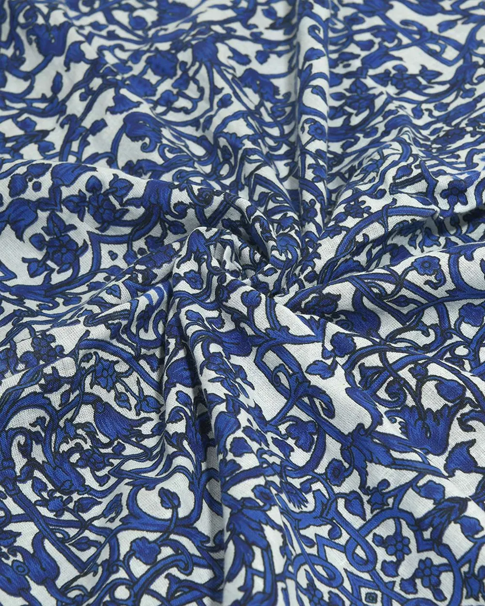 ΠΕΤΣΕΤΑ ΔΙΠΛΗΣ ΟΨΗΣ ΜΠΛΕ/ΤΥΡΚΟΥΑΖ 180Χ100 (100% COTTON)