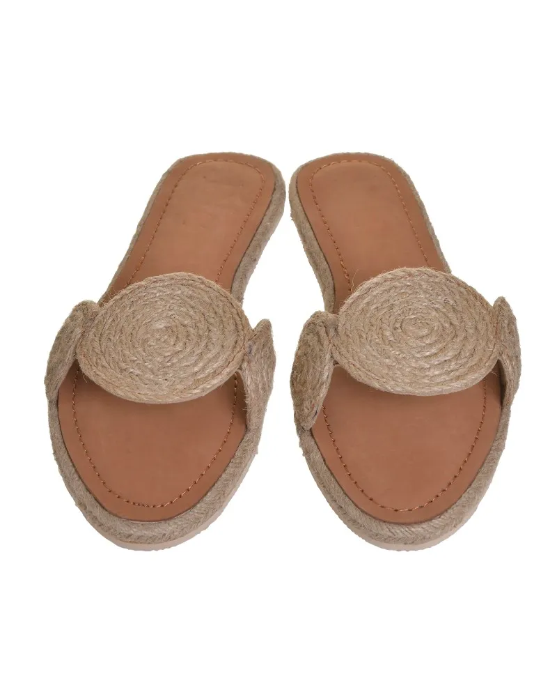 ΣΑΝΔΑΛΙ ΔΕΡΜΑΤΙΝΟ ΜΕ ΣΧΟΙΝΙ (EU 37)