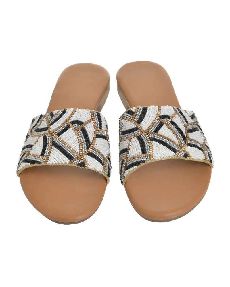 ΣΑΝΔΑΛΙ ΑΣΠΡΟ/ΜΑΥΡΟ/ΧΡΥΣΟ ΜΕ ΧΑΝΤΡΕΣ (EU 37) ΣΑΝΔΑΛΙ ΑΣΠΡΟ/ΜΑΥΡΟ/ΧΡΥΣΟ ΜΕ ΧΑΝΤΡΕΣ (EU 37)