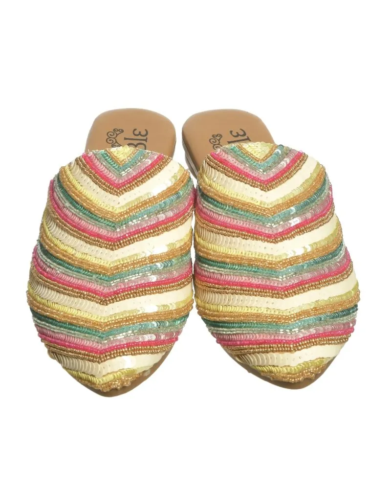 MULES ”RAINBOW” ME XANΤΡΕΣ (EU 39)