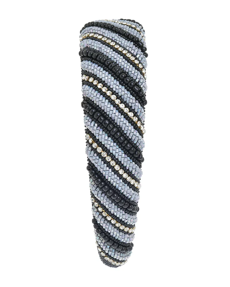 ΣΤΕΚΑ ΜΑΛΛΙΩΝ ΣΕ ΣΚΟΥΡΟ ΜΠΛΕ/ΓΚΡΙ/ΧΡΥΣΟ ΧΡΩΜΑ