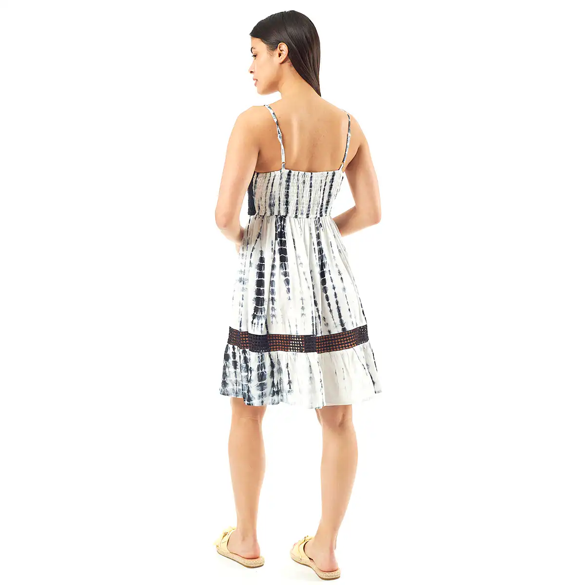 Verde Γυναικείο Φόρεμα 52-0044 Ρεγιόν Ινδίας Πολύχρωμο