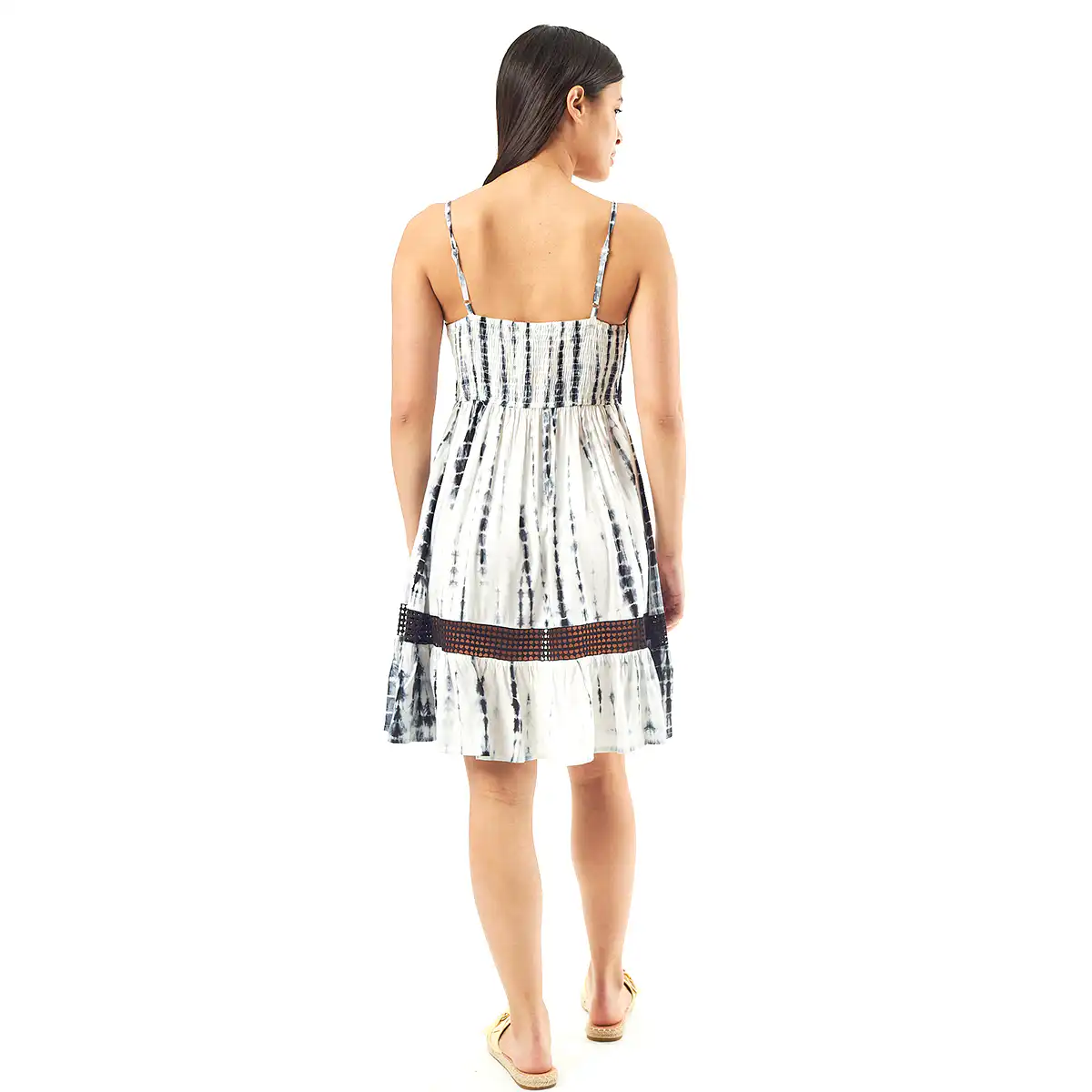 Verde Γυναικείο Φόρεμα 52-0044 Ρεγιόν Ινδίας Πολύχρωμο