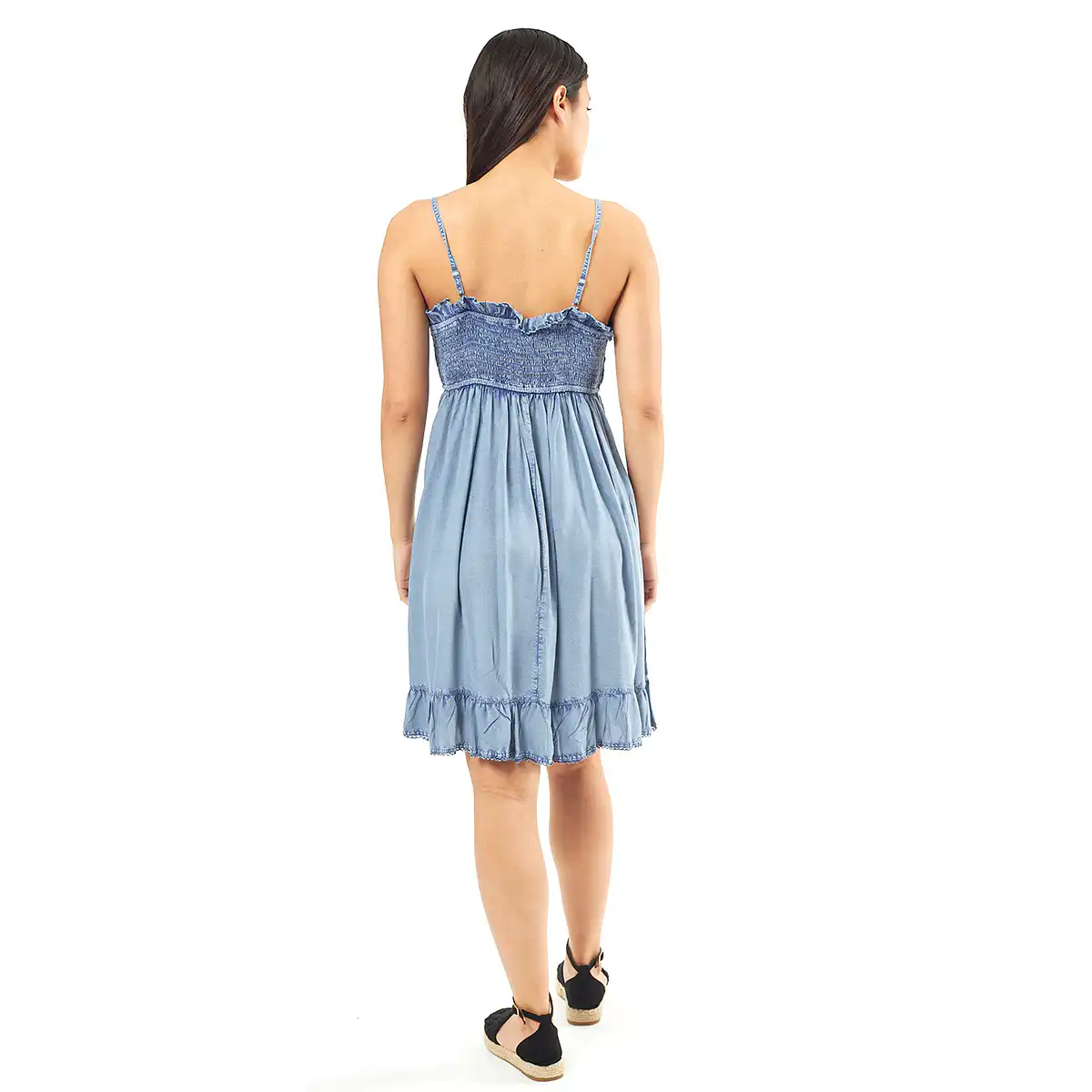 Verde Γυναικείο Φόρεμα 52-0048 Ρεγιόν Ινδίας Ανοιχτό Μπλέ Verde Γυναικείο Φόρεμα 52-0048 Ρεγιόν Ινδίας Ανοιχτό Μπλέ