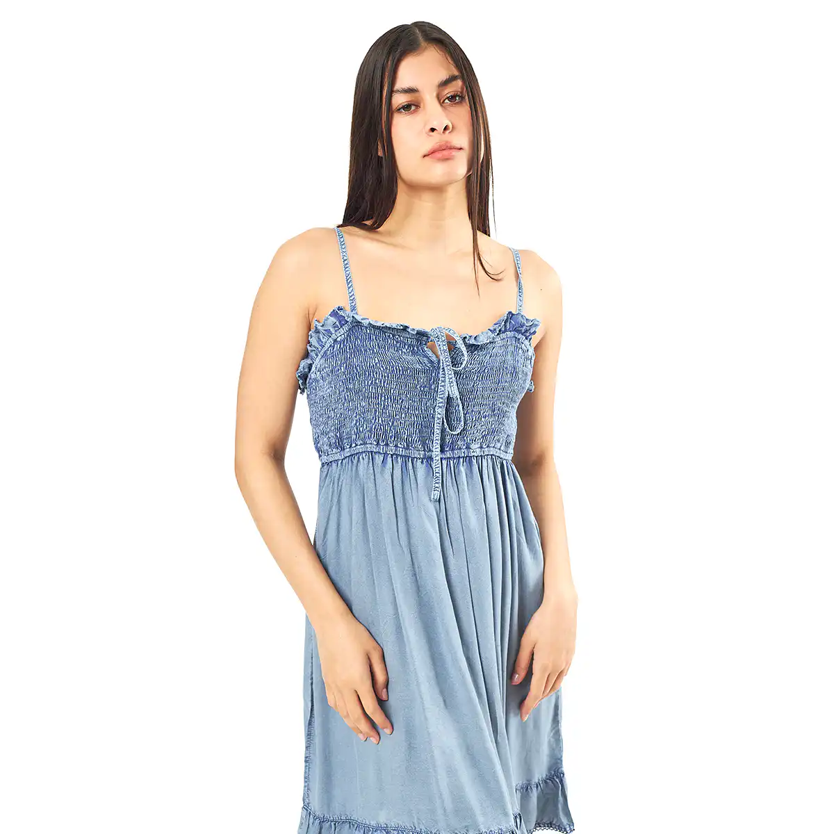 Verde Γυναικείο Φόρεμα 52-0048 Ρεγιόν Ινδίας Ανοιχτό Μπλέ Verde Γυναικείο Φόρεμα 52-0048 Ρεγιόν Ινδίας Ανοιχτό Μπλέ