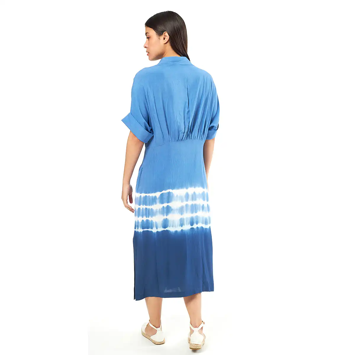 Verde Γυναικείο Φόρεμα 52-0070 Viscoce Ινδίας Μπλέ Verde Γυναικείο Φόρεμα 52-0070 Viscoce Ινδίας Μπλέ