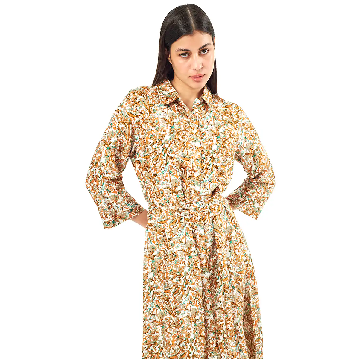 Verde Γυναικείο Φόρεμα 52-0071 Viscoce Ινδίας Χακί Verde Γυναικείο Φόρεμα 52-0071 Viscoce Ινδίας Χακί