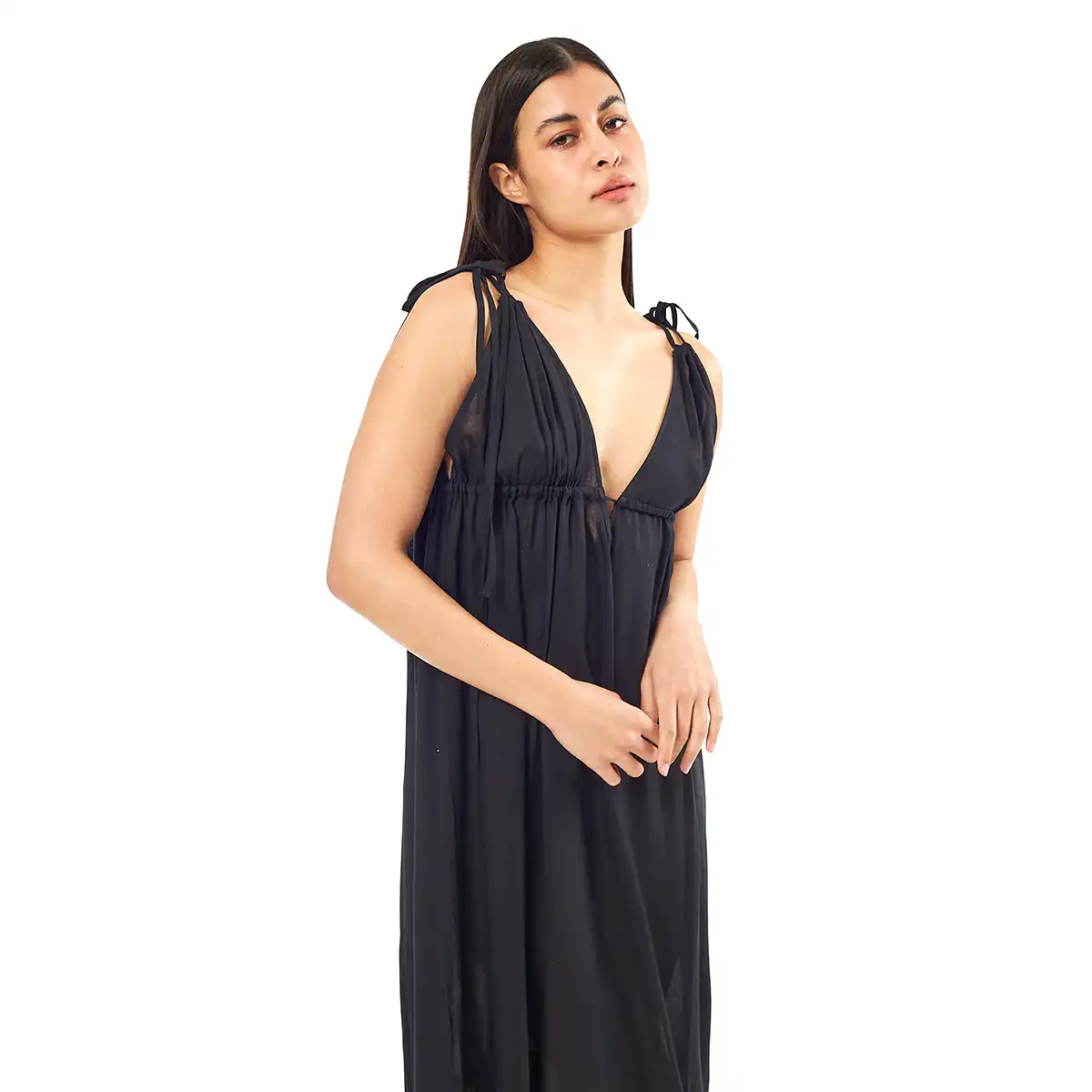 Verde Γυναικείο Φόρεμα 52-0073 Viscoce Ινδίας Μαύρο Verde Γυναικείο Φόρεμα 52-0073 Viscoce Ινδίας Μαύρο