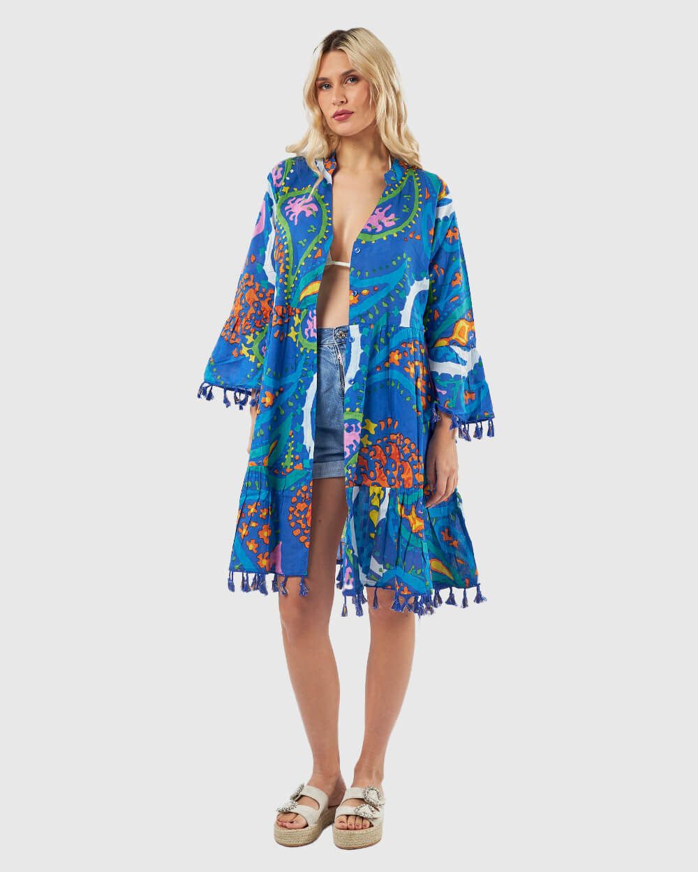 VERDE ΓΥΝΑΙΚΕΙΑ ΠΟΥΚΑΜΙΣΑ 53-0083 ΒΑΜΒΑΚΕΡΗ ΙΝΔΙΑΣ ΜΠΛΕ