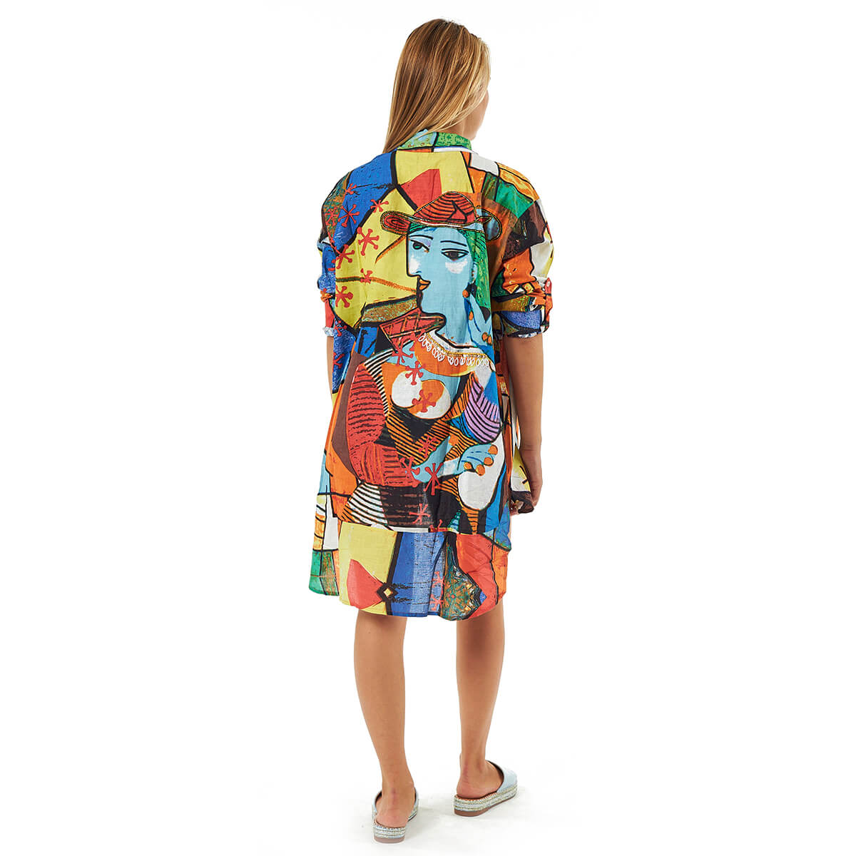 Verde Γυναικεία Πουκαμίσα 53-0035 Βαμβακερή Κίτρινο