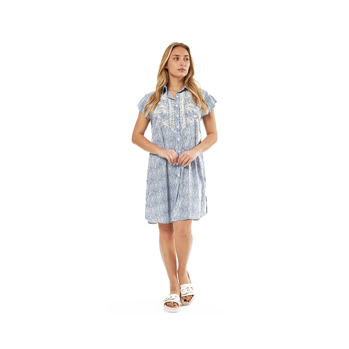 Verde Γυναικεία Πουκαμίσα 53-0037 Βισκόζη Πολύχρωμο