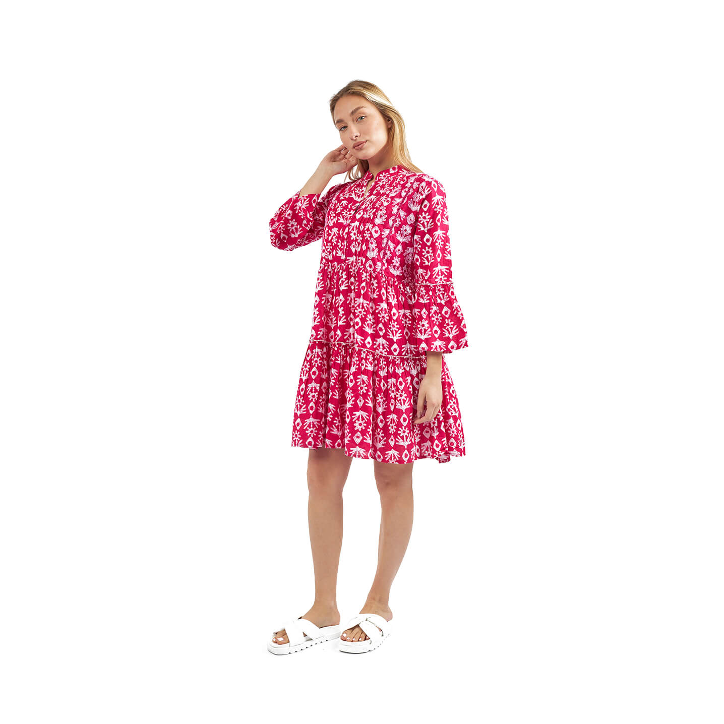 Verde Γυναικεία Πουκαμίσα 53-0045 Βαμβακερή Φούξια