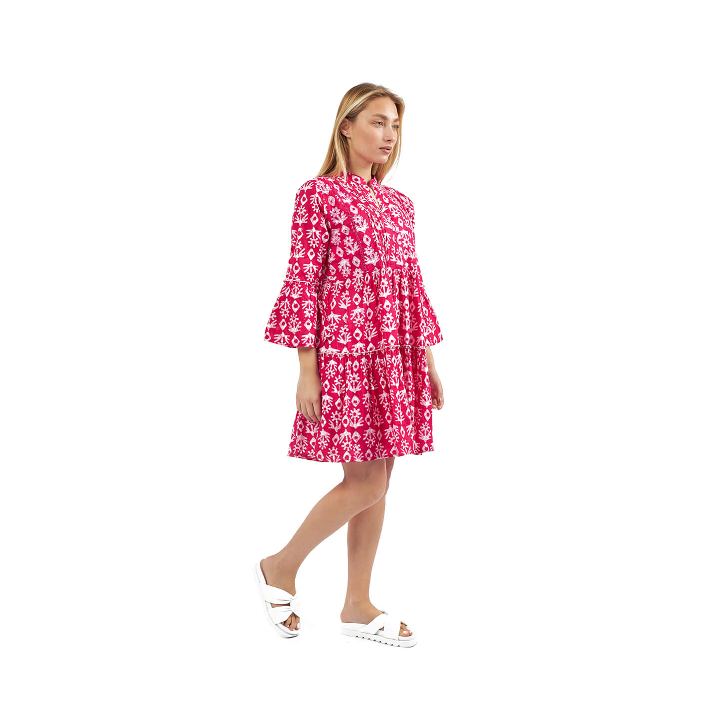 Verde Γυναικεία Πουκαμίσα 53-0045 Βαμβακερή Φούξια