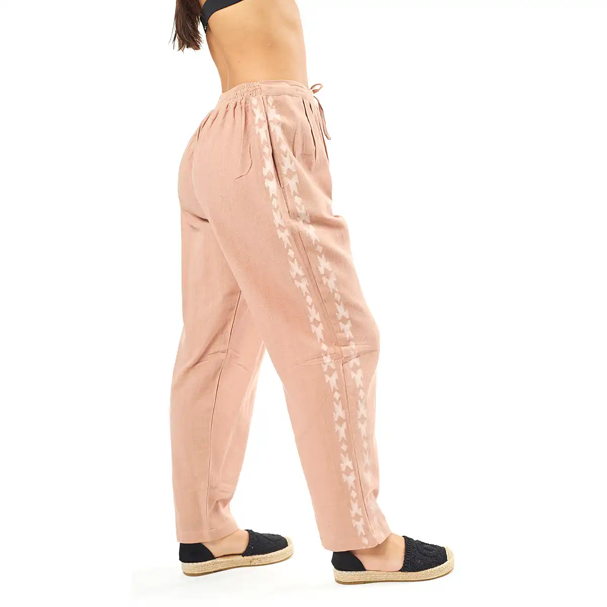 Verde Γυναικείο Παντελόνι 55-0007 Cotton Ινδίας ΣΟΜΟΝ Verde Γυναικείο Παντελόνι 55-0007 Cotton Ινδίας ΣΟΜΟΝ