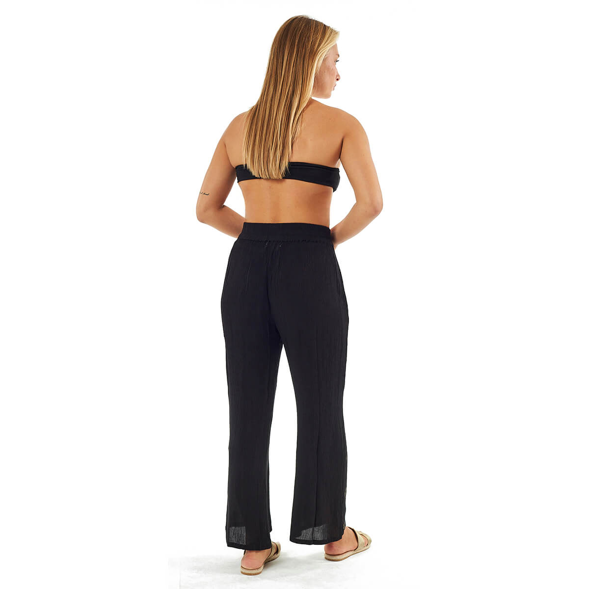 Verde Γυναικείο Παντελόνι 55-0016-Μαύρο Verde Γυναικείο Παντελόνι 55-0016-Μαύρο