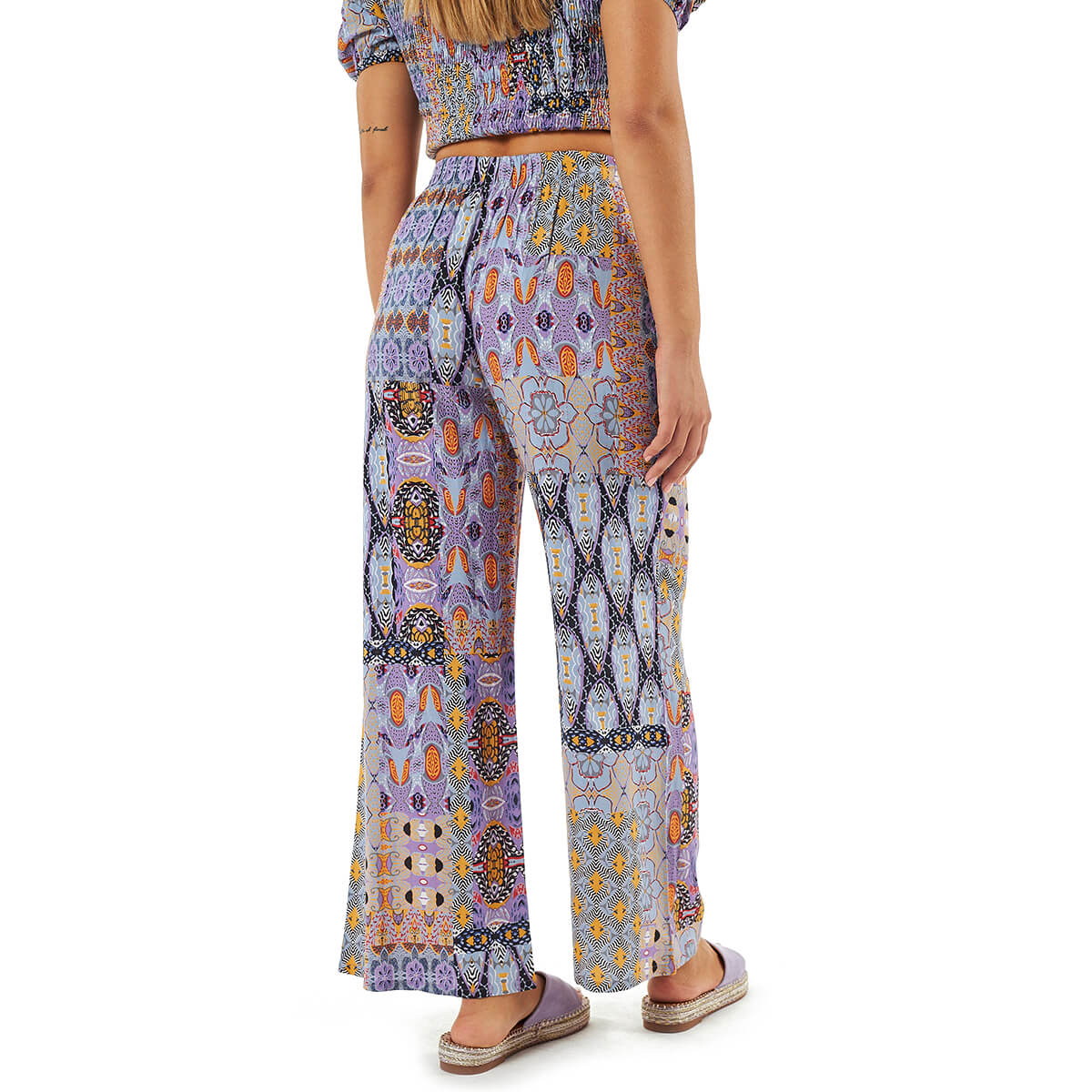 Verde Γυναικείο Παντελόνι55-0021-Μωβ