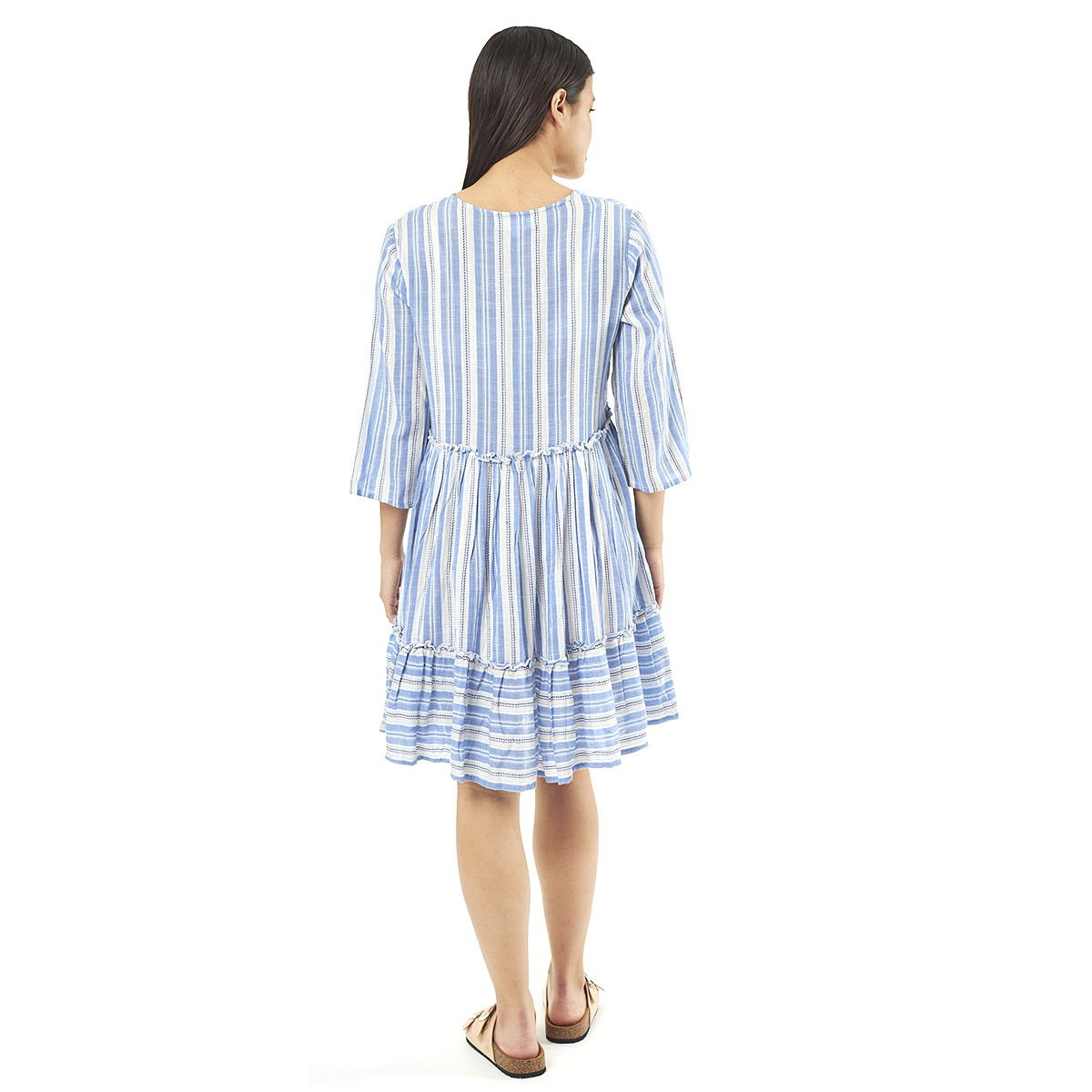 Verde Γυναικεία Τουνίκ 56-0055 Cotton Ινδίας Πολύχρωμο