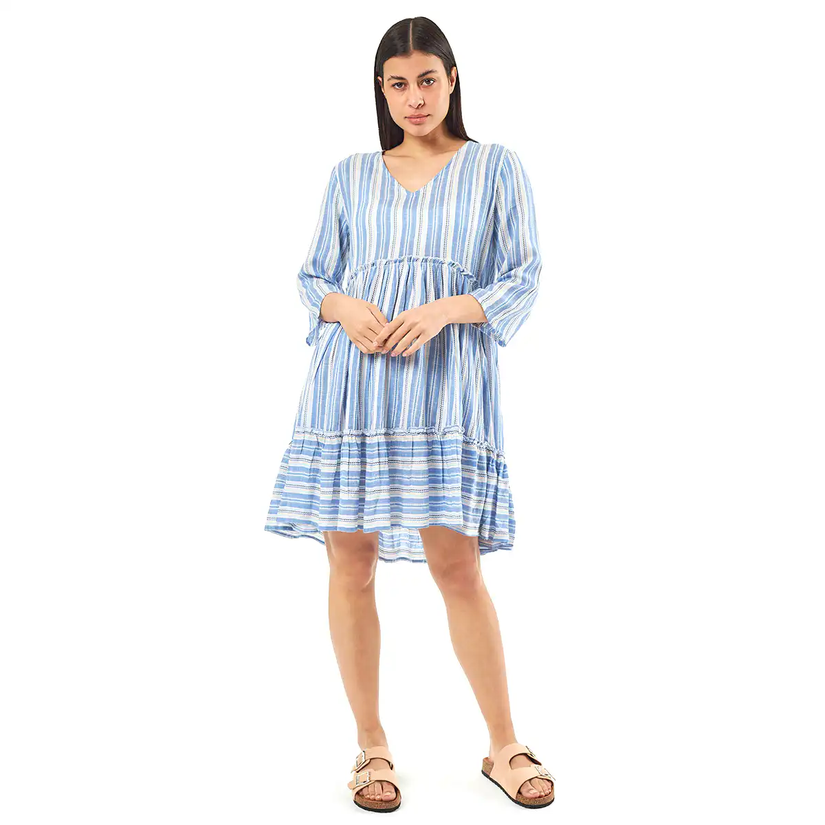 Verde Γυναικεία Τουνίκ 56-0055 Cotton Ινδίας Πολύχρωμο Verde Γυναικεία Τουνίκ 56-0055 Cotton Ινδίας Πολύχρωμο