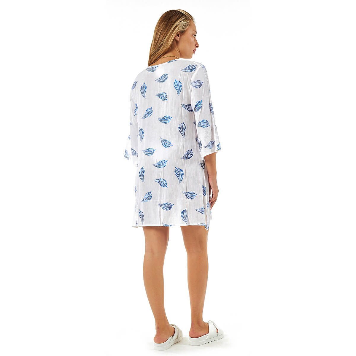 Verde Γυναικείες Τουνίκ 56-0081 Βαμβακερή Άσπρο