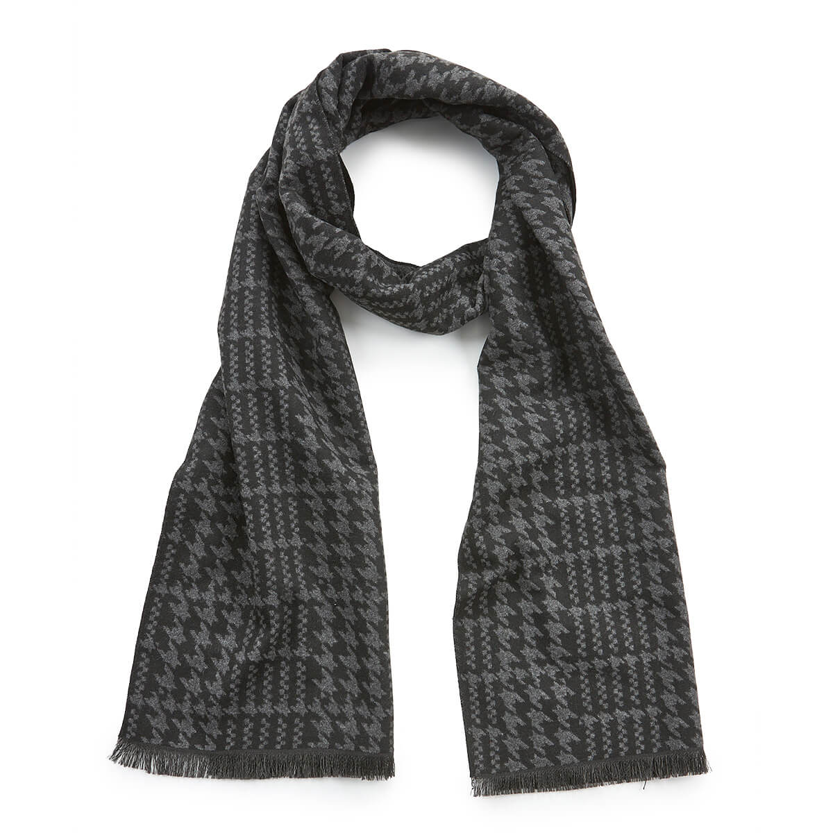 Verde Ανδρικό Κασκόλ 59-0053 Μαύρο