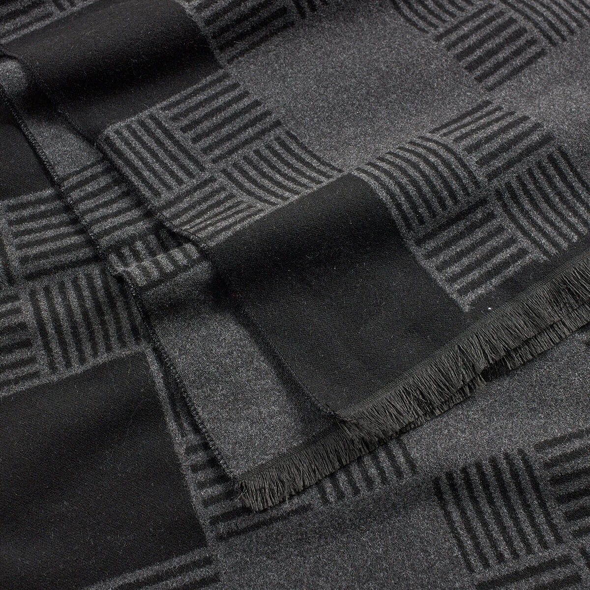 Verde Ανδρικό Κασκόλ 59-0060 Μαύρο