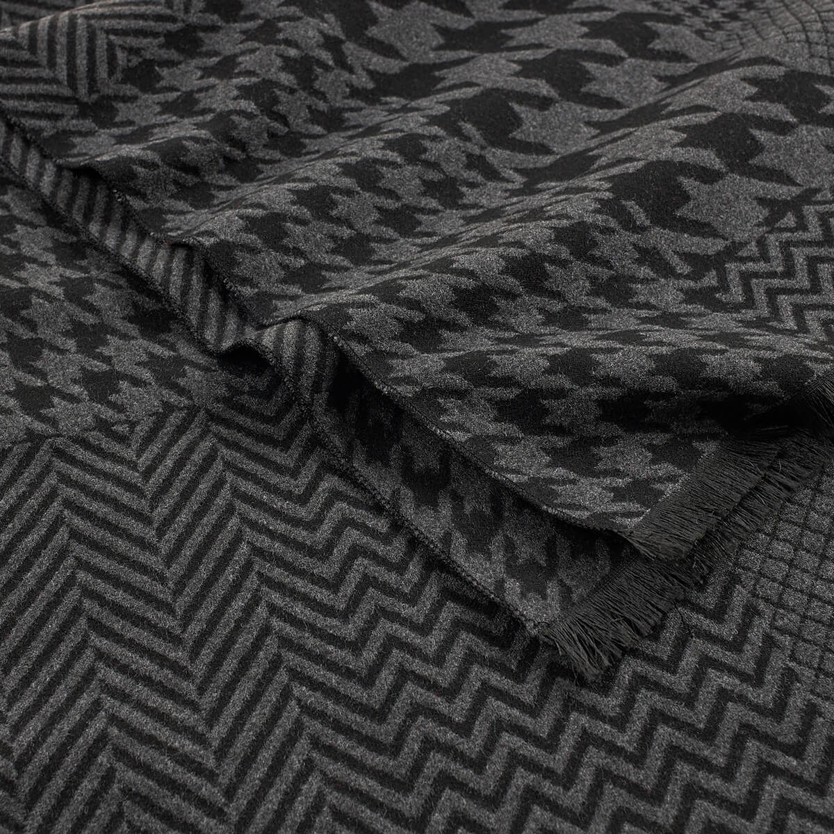 Verde Ανδρικό Κασκόλ 59-0061 Μαύρο