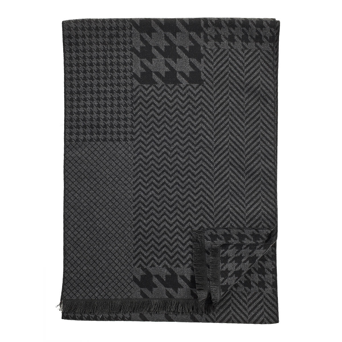 Verde Ανδρικό Κασκόλ 59-0061 Μαύρο