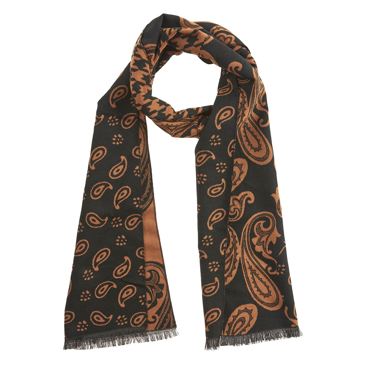 Verde Ανδρικό Κασκόλ 59-0067 Καμηλό