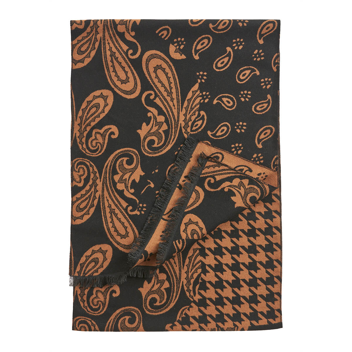 Verde Ανδρικό Κασκόλ 59-0067 Καμηλό