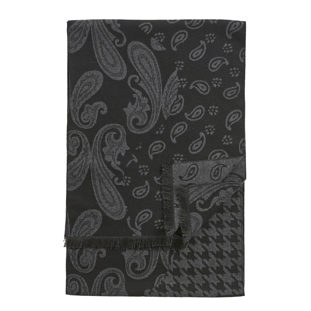 Verde Ανδρικό Κασκόλ 59-0067 Μαύρο