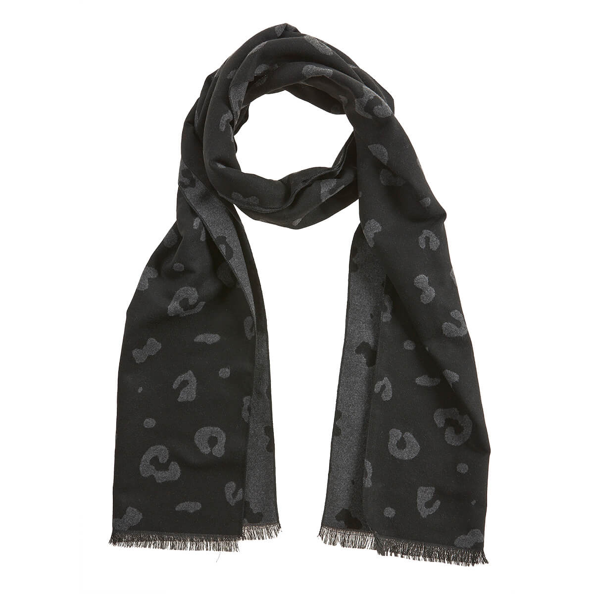 Verde Ανδρικό Κασκόλ 59-0068 Μαύρο