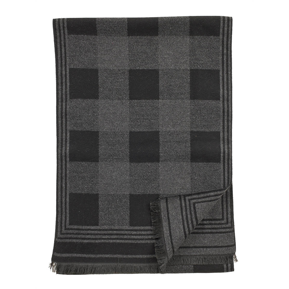 Verde Ανδρικό Κασκόλ 59-0069 Μαύρο