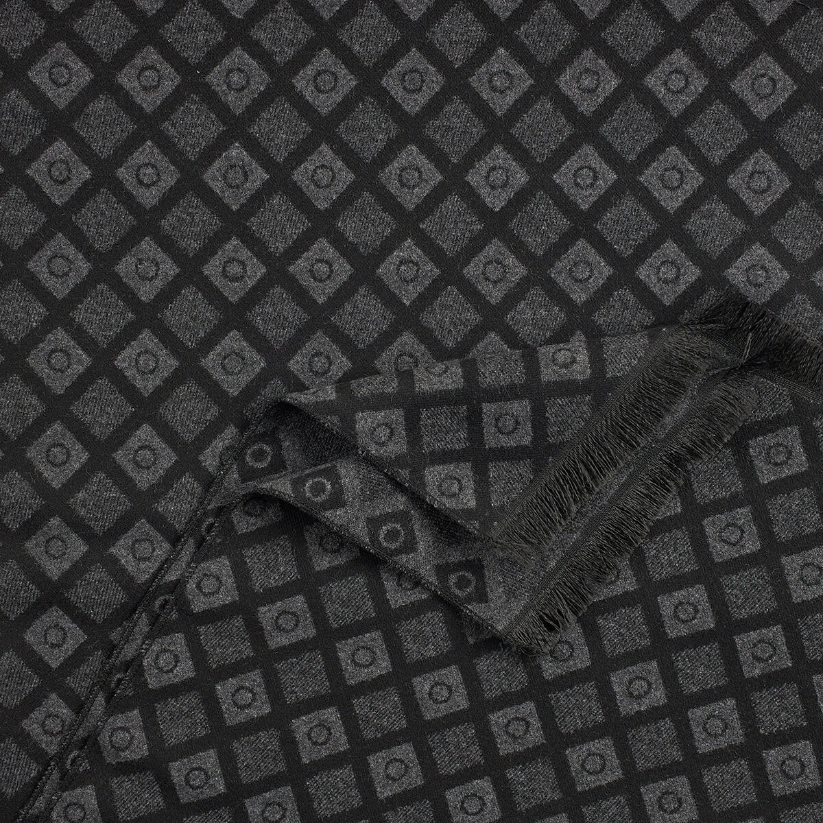 Verde Ανδρικό Κασκόλ 59-0070 Μαύρο