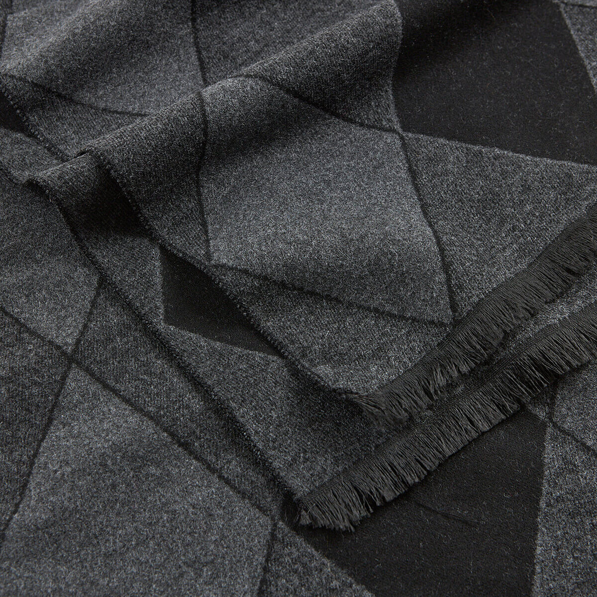 Verde Ανδρικό Κασκόλ 59-0072 Μαύρο