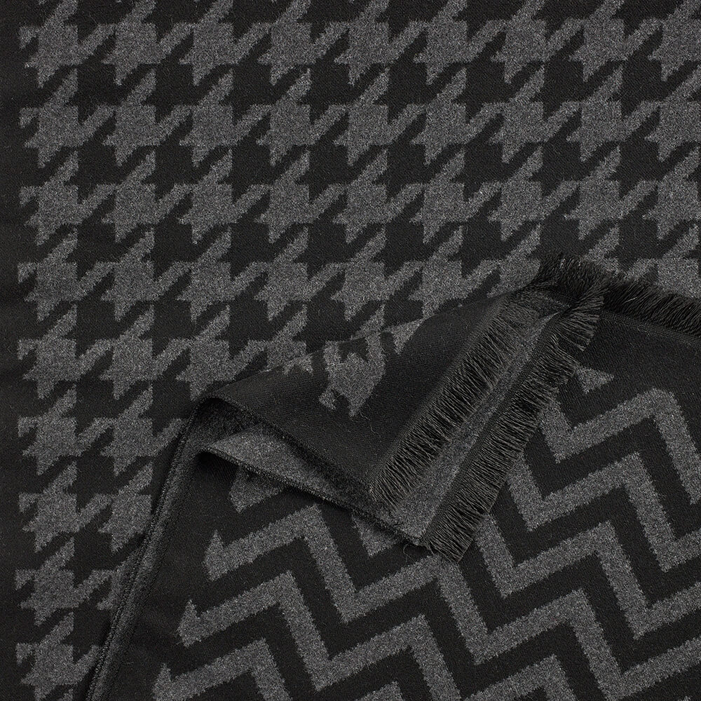 Verde Ανδρικό Κασκόλ 59-0073 Μαύρο