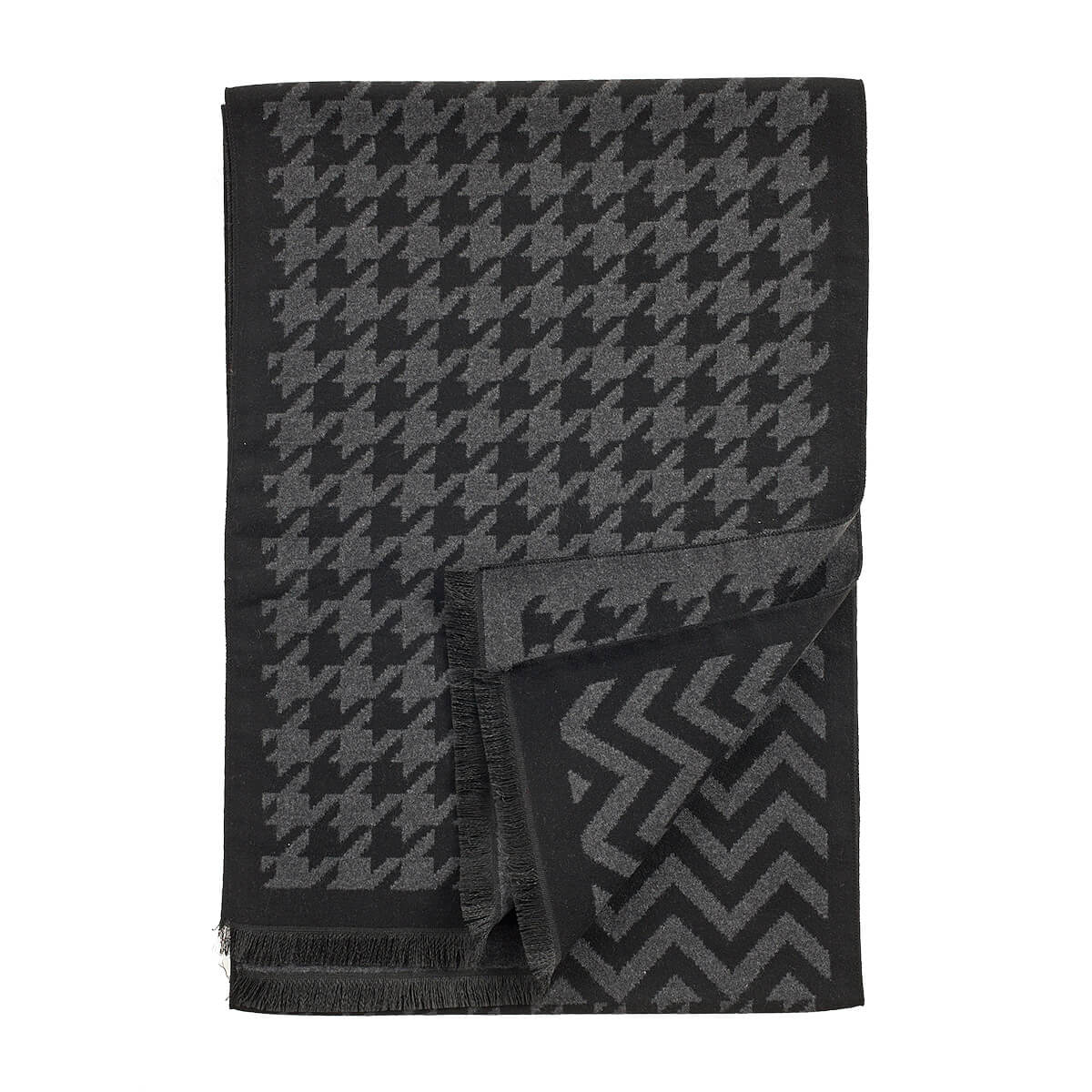 Verde Ανδρικό Κασκόλ 59-0073 Μαύρο