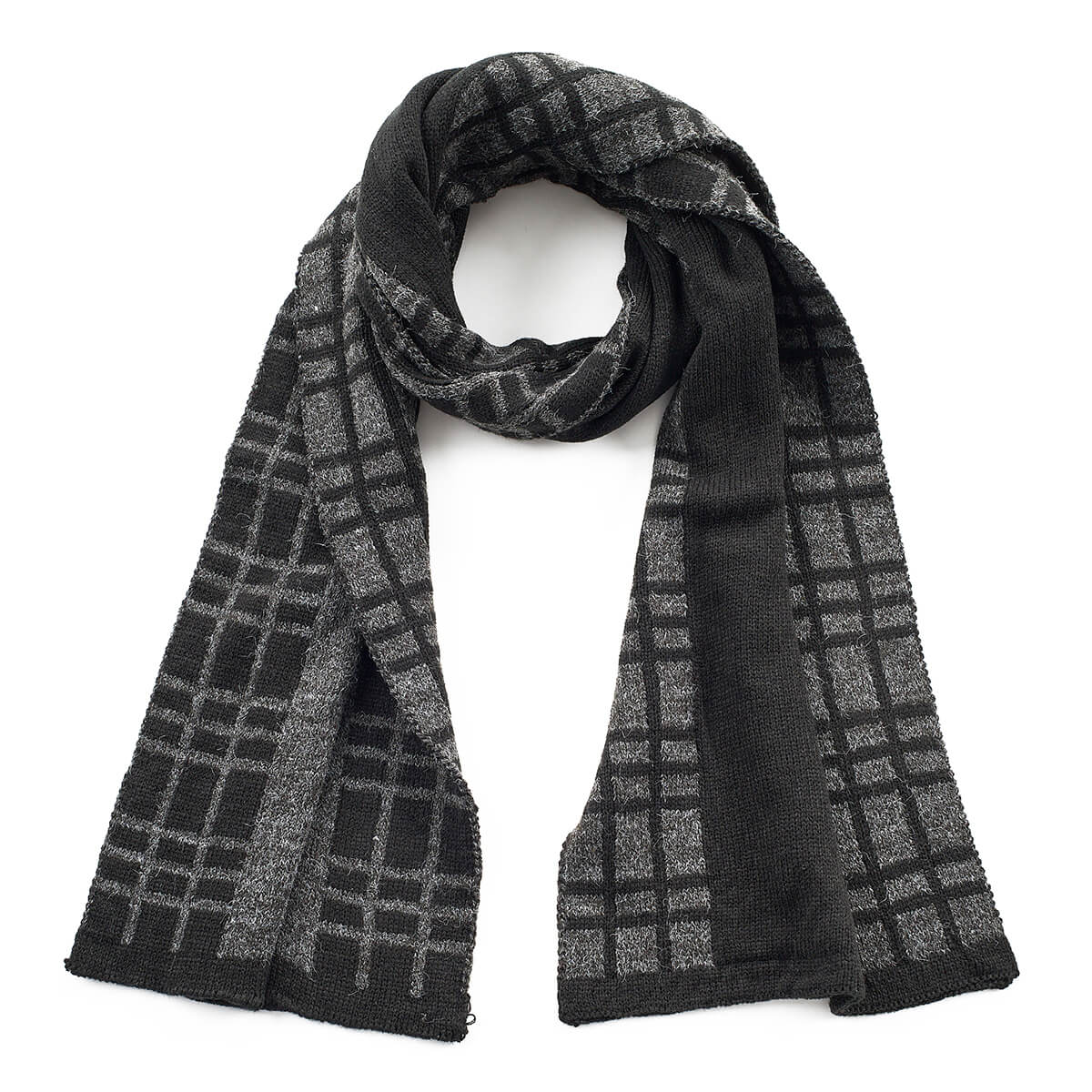 Verde Ανδρικό Κασκόλ 59-0075 Μαύρο