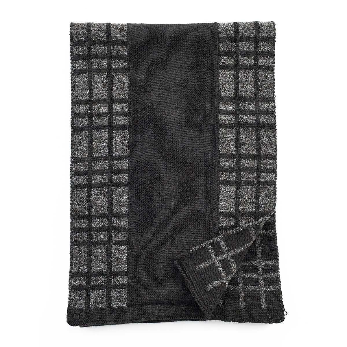 Verde Ανδρικό Κασκόλ 59-0075 Μαύρο