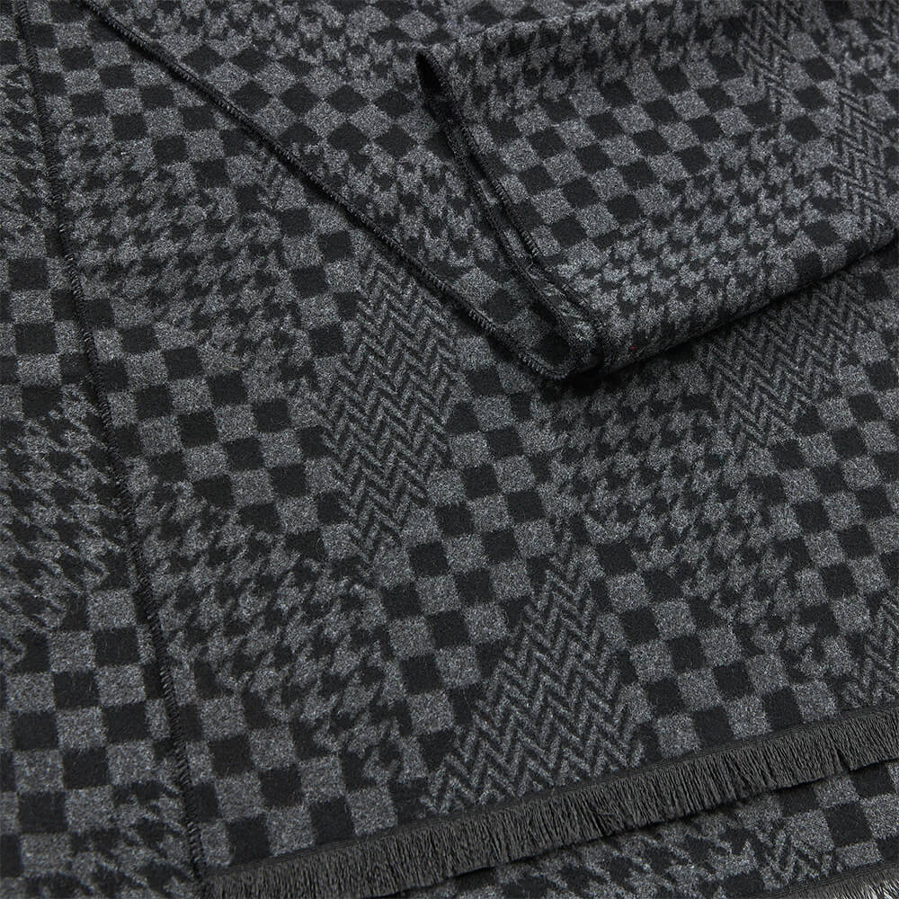 VERDE ΑΝΔΡΙΚΟ ΚΑΣΚΟΛ ΒΙΣΚΟΖ 185*33cm 59-0020 ΜΑΥΡΟ VERDE ΑΝΔΡΙΚΟ ΚΑΣΚΟΛ ΒΙΣΚΟΖ 185*33cm 59-0020 ΜΑΥΡΟ