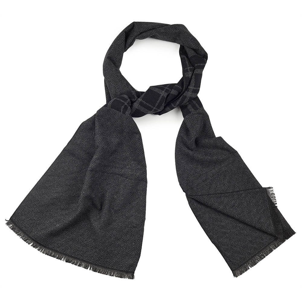 VERDE ΑΝΔΡΙΚΟ ΚΑΣΚΟΛ ΒΙΣΚΟΖ 185*33cm 59-0027 ΜΑΥΡΟ VERDE ΑΝΔΡΙΚΟ ΚΑΣΚΟΛ ΒΙΣΚΟΖ 185*33cm 59-0027 ΜΑΥΡΟ